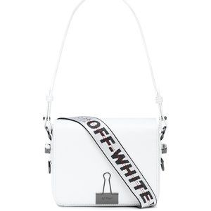 OFF-WHITE CLIP BINDER BAG